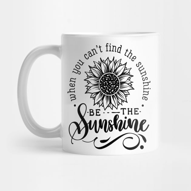 Be The sunshine hot original Positive Quote Unlimited simple Music rock lgbt T Shirt for Mens Womens Kids Funny Nature Lovers by Darksavage